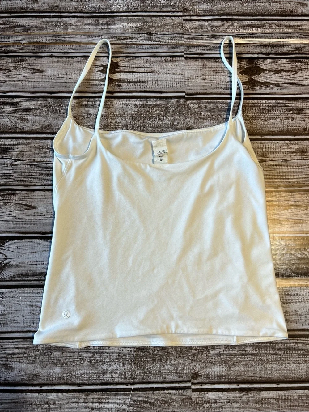 Lululemon Women’s White Spaghetti Strap Cami Top Size XS